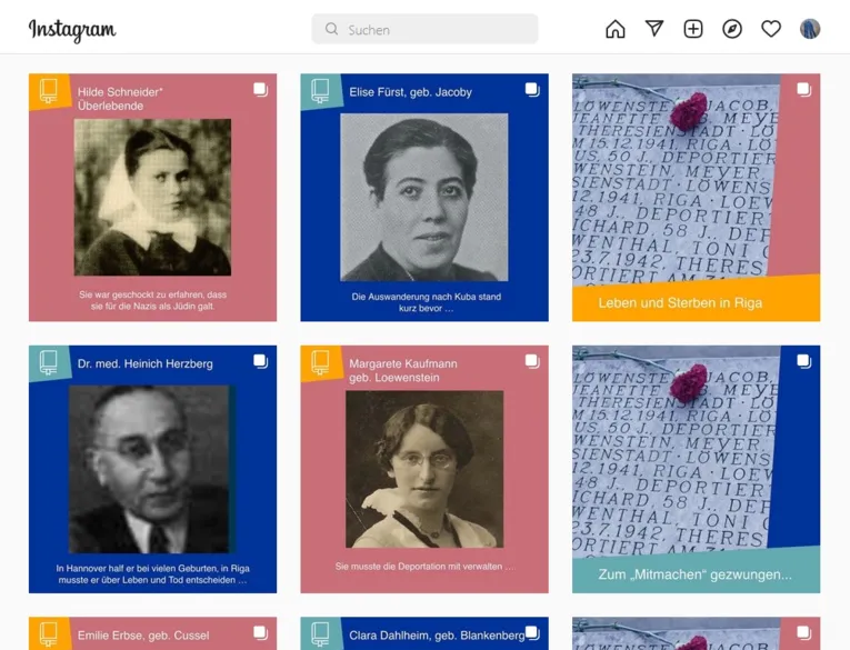 Screenshot unserer Social-Media-Aktion auf Instagram